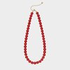 Ketting kralen rood