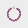 Armband kraal slot paars