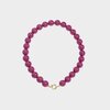 Ketting kraal slot aubergine