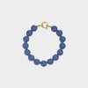 Armband kraal slot blauw