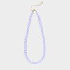 Ketting kralen lila