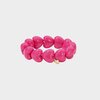 Armband harten resin fuchsia