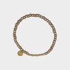 Armband rocaille zand