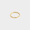 Ring twist goud 18