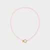 Ketting tube slot roze