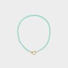 Ketting tube slot aqua