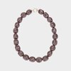 Ketting beads resin bruin
