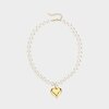 Ketting kraal hart parel