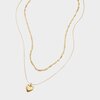 Ketting dubbel hart