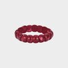 Armband resin kraal bordeaux
