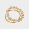 Armband set hart zand