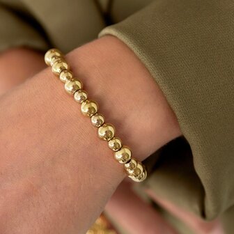 Armband bol goud