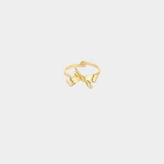 Ring strik geribbeld
