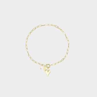 Armband schakel hart