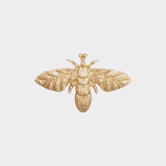 Broche bij goud