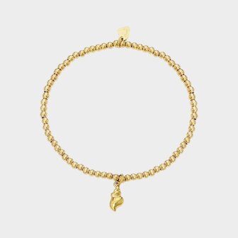 Armband staal schelp