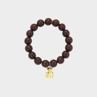 Armband beer bruin