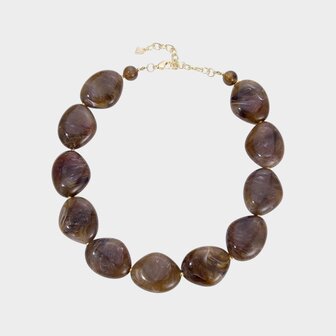 Ketting schijf bruin