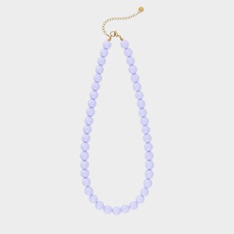Ketting kralen lila
