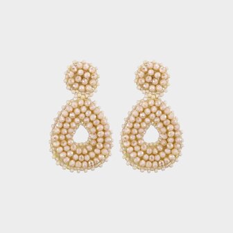 Oorbellen druppel miyuki nude