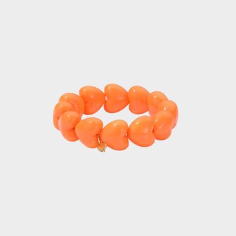 Armband harten resin oranje