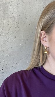 Oorbellen creool bol staal