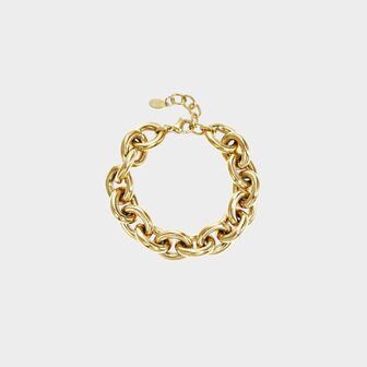 Armband schakel goud