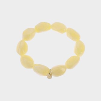 Armband resin geel