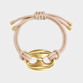 Armband boon staal zand