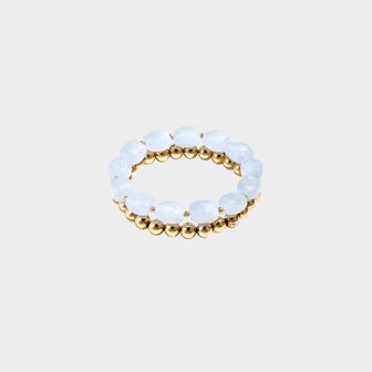 Armband set resin lichtblauw
