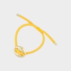 Armband boon staal geel