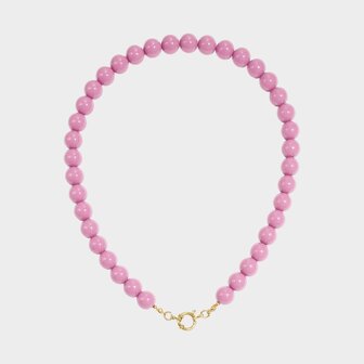 Ketting kraal slot lila