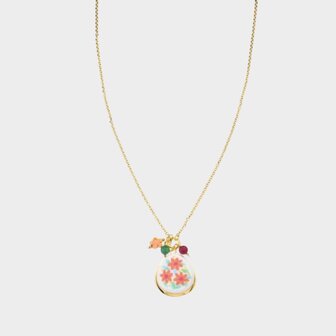 Ketting druppel bloem multi