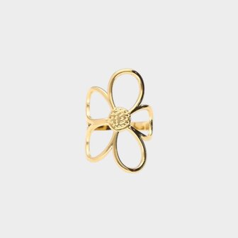 Ring bloem open