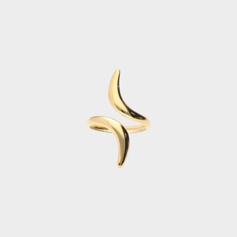Ring goud organisch