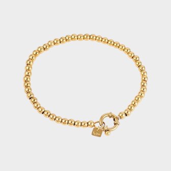 Armband bol slot goud