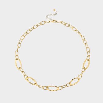 Ketting schakels ovaal kort