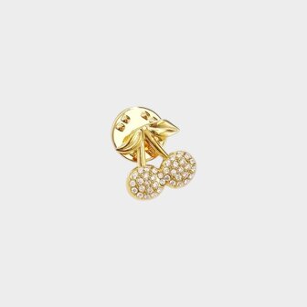 Pin kers crystal wit