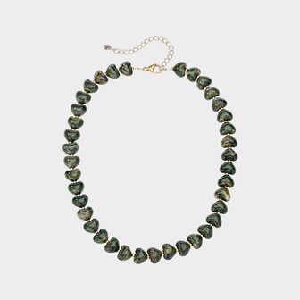 Ketting hart staal groen