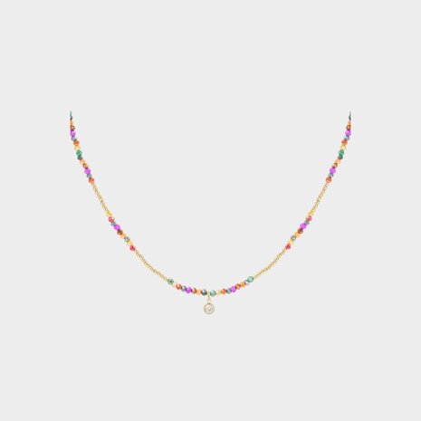 Ketting crystal multi