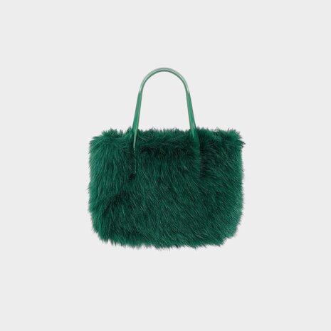 Tas fluffy groen