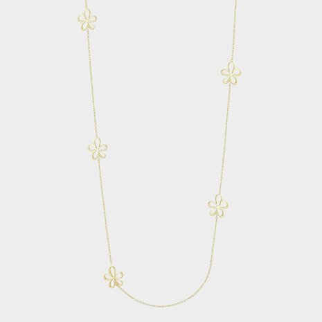 Ketting lang bloemen