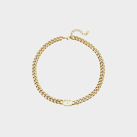 Ketting grof schakel staal 