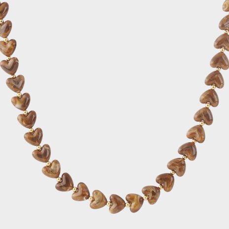 Ketting harten staal bruin