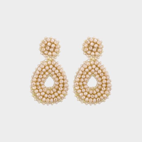 Oorbellen druppel miyuki nude