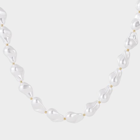 Ketting staal grof parel