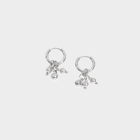 Oorbellen creool bol zilver
