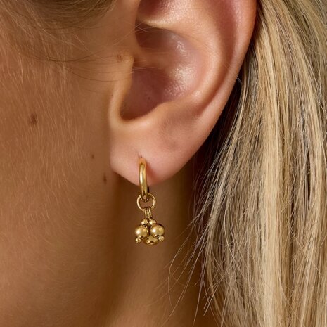Oorbellen creool bol zilver