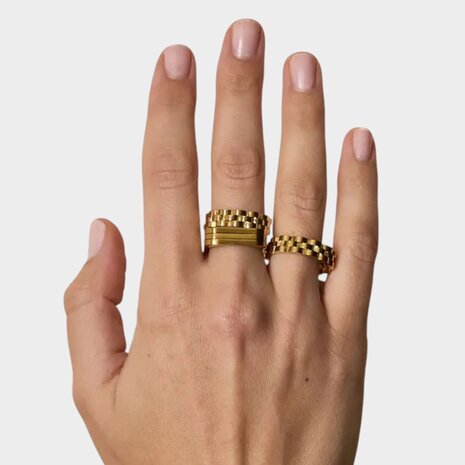 Ring staal schakel