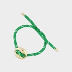 Armband boon staal groen